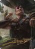 Minsc & Boo, Timeless Heroes Art Card (38/81) (Gold-Stamped Signature) (ASCLB-038) - Art Series: Commander Legends: Battle for Baldur's Gate