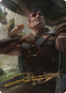 Minsc & Boo, Timeless Heroes Art Card (38/81) (Gold-Stamped Signature) (ASCLB-038) - Art Series: Commander Legends: Battle for Baldur's Gate