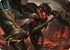 Karlach, Fury of Avernus Art Card (34/81) (Gold-Stamped Signature) (ASCLB-034) - Art Series: Commander Legends: Battle for Baldur's Gate