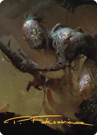 Mold Folk Art Card (Gold-Stamped Signature) (ASCLB-023) - Art Series: Commander Legends: Battle for Baldur's Gate