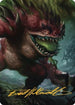 Hezrou Art Card (Gold-Stamped Signature) (ASCLB-017) - Art Series: Commander Legends: Battle for Baldur's Gate