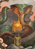 Guardian Naga Art Card (Gold-Stamped Signature) (ASCLB-016) - Art Series: Commander Legends: Battle for Baldur's Gate