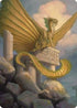Ancient Gold Dragon Art Card (5/81) (ASCLB-005) - Art Series: Commander Legends: Battle for Baldur's Gate