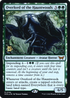 Overlord of the Hauntwoods (PRE-194) - Duskmourn: House of Horror Promos: (enchantment) Foil