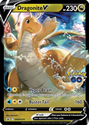 Dragonite V (SWSH235/307) Holofoil [SWSH Sword & Shield Promo Cards] - Promo