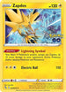 Zapdos 029  - Holofoil Pokemon GO - Holo Rare