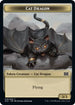 Cat Dragon // Monk Double-Sided Token (2X2-19 // 6) - Double Masters 2022