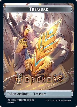 Treasure Token (Brokers) [SEA Exclusive] (SNC-005/006) - Streets of New Capenna