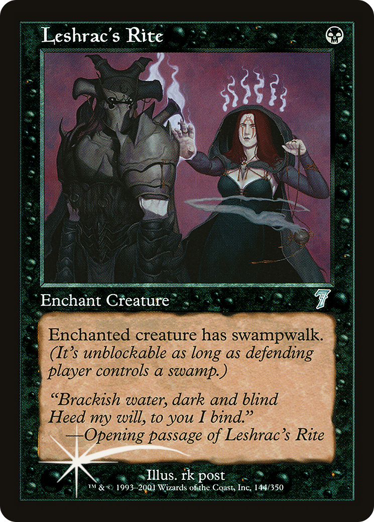 Leshrac's Rite (7ED-144) - 7th Edition