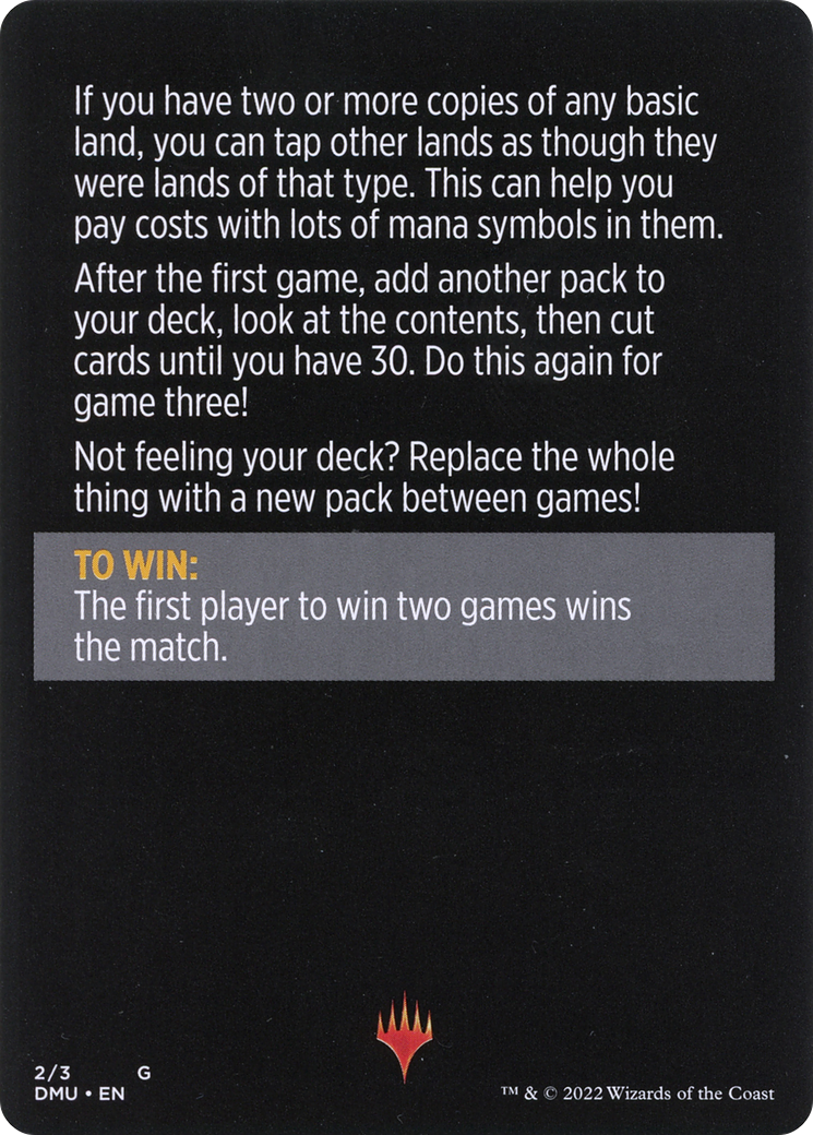 Mini-Master // Mini-Master (cont'd) (MDMU-002) - Dominaria United Minigames