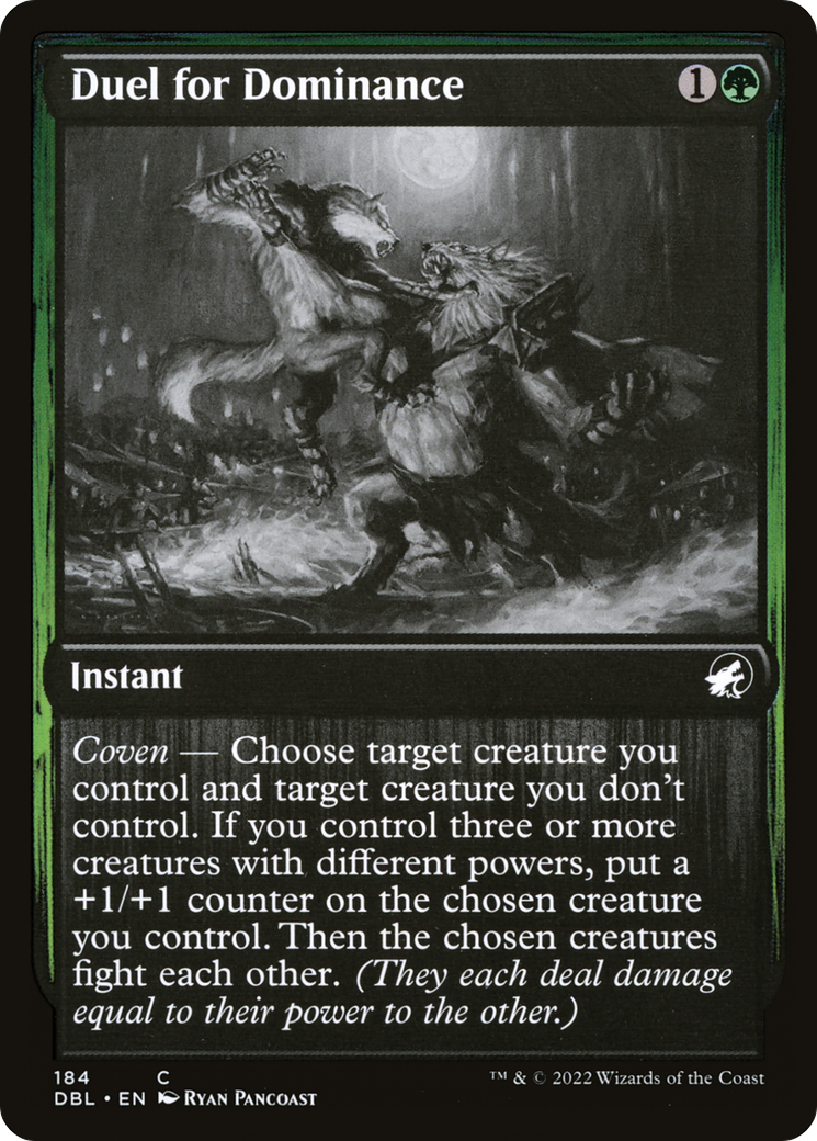Duel for Dominance (DBL-184) - Innistrad: Double Feature