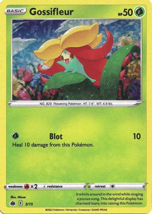 Gossifleur (003/15) Holofoil [McDonalds Promos 2022] - Promo