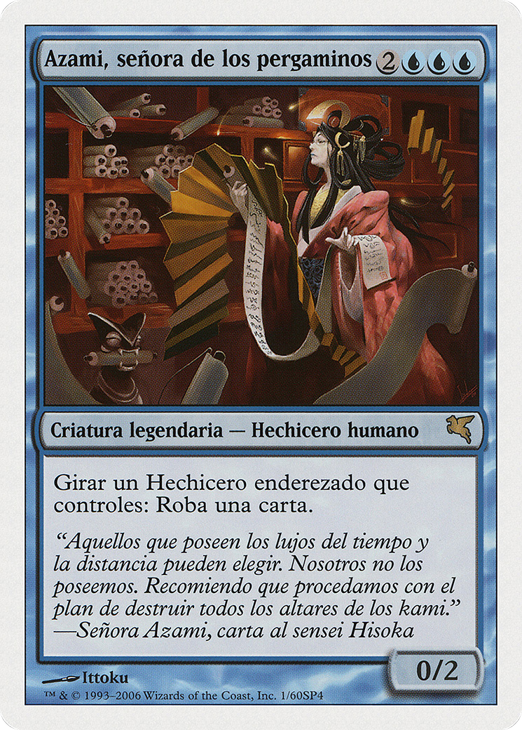 Azami, Lady of Scrolls (Italian) - 