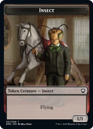 Insect Token (DMC-007) - Commander: Dominaria United