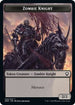 Zombie Knight // Knight Double-Sided Token (DMC-5 // 3) - Commander: Dominaria United