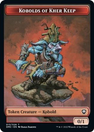 Kobolds of Kher Keep Token (DMC-013) - Commander: Dominaria United