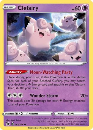 Clefairy (062/196) [Lost Origin] - Common