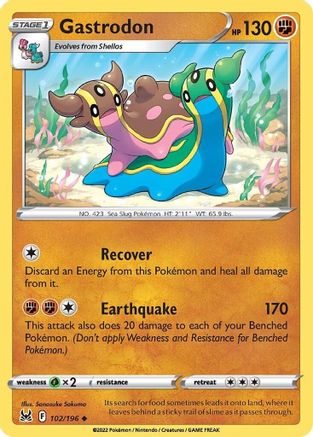 Gastrodon (102/196) [Lost Origin] - Uncommon
