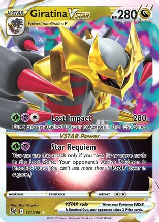 Giratina VSTAR (131/196) Holofoil [Lost Origin] - Ultra Rare