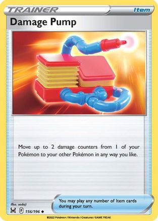 Damage Pump (156/196) [Lost Origin] - Uncommon