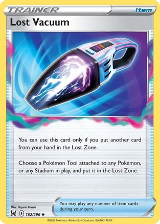 Lost Vacuum (162/196) Reverse Holofoil [Lost Origin] - Uncommon