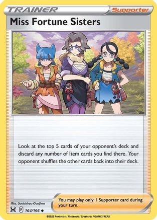 Miss Fortune Sisters (164/196) [Lost Origin] - Uncommon