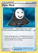 Panic Mask 165  - Reverse Holofoil SWSH11 Lost Origin - Uncommon