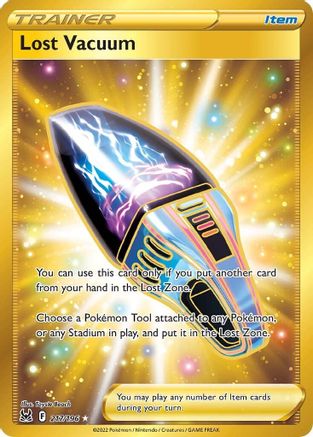 Lost Vacuum (Secret) (217/196) Holofoil [Lost Origin] - Secret Rare