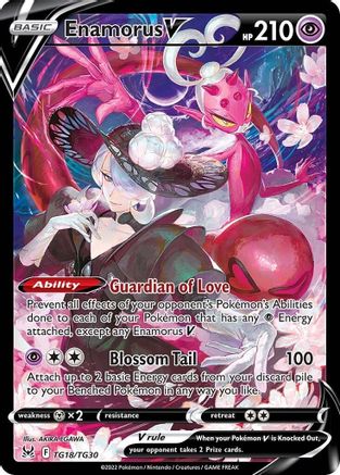 Enamorus V (TG18/30) Holofoil [Lost Origin Trainer Gallery] - Ultra Rare