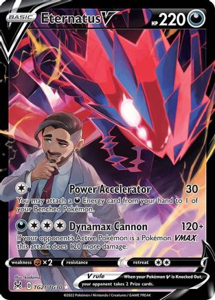Eternatus V (TG21/30) Holofoil [Lost Origin Trainer Gallery] - Ultra Rare