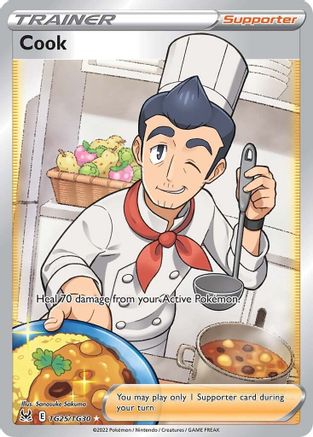 Cook (TG25/30) Holofoil [Lost Origin Trainer Gallery] - Ultra Rare
