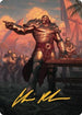 Karn, Living Legacy Art Card (1/81) (Gold-Stamped Signature) (ASDMU-001) - Art Series: Dominaria United