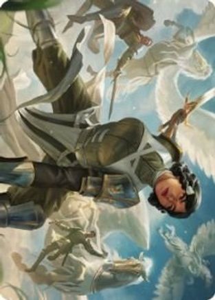 Resolute Reinforcements Art Card (ASDMU-013) - Art Series: Dominaria United