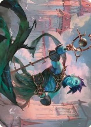 Haughty Djinn Art Card (ASDMU-015) - Art Series: Dominaria United