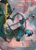 Haughty Djinn Art Card (Gold-Stamped Signature) (ASDMU-015) - Art Series: Dominaria United