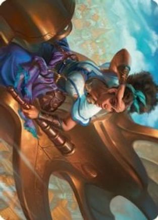 Talas Lookout Art Card (ASDMU-017) - Art Series: Dominaria United