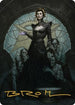 Liliana of the Veil Art Card (Gold-Stamped Signature) (ASDMU-024) - Art Series: Dominaria United
