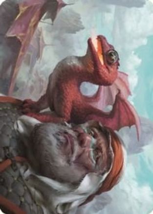 Dragon Whelp Art Card (ASDMU-029) - Art Series: Dominaria United
