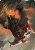 Furious Bellow Art Card (Gold-Stamped Signature) (ASDMU-031) - Art Series: Dominaria United
