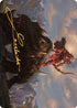 Meria's Outrider Art Card (Gold-Stamped Signature) (ASDMU-037) - Art Series: Dominaria United