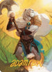 Ajani, Sleeper Agent Art Card (Gold-Stamped Signature) (ASDMU-042) - Art Series: Dominaria United