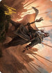 Hazezon, Shaper of Sand Art Card (Gold-Stamped Signature) (ASDMU-046) - Art Series: Dominaria United