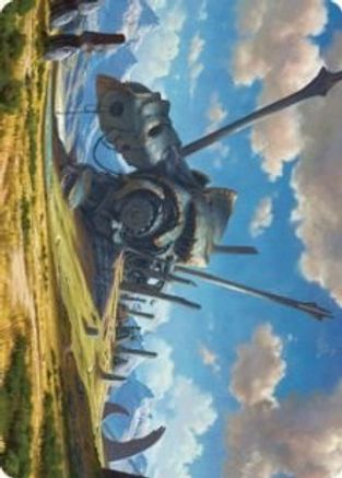 Plains Art Card (62/81) (ASDMU-062) - Art Series: Dominaria United