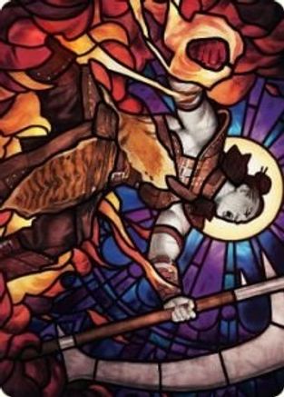 Garna, Bloodfist of Keld Art Card (ASDMU-071) - Art Series: Dominaria United