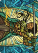 Shanna, Purifying Blade Art Card (77/81) (Gold-Stamped Signature) (ASDMU-077) - Art Series: Dominaria United