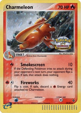 Charmeleon (State Championship) (99/97) Holofoil [League & Championship Cards] - Promo