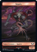 Spawn // Astartes Warrior (012) Double-sided Token (Surge Foil) (40K-) - Universes Beyond: Warhammer 40,000 Foil