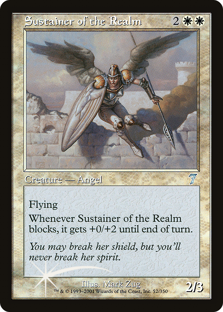 Sustainer of the Realm (7ED-052) - 7th Edition