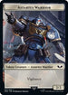Astartes Warrior (001) // Robot Double-sided Token (Surge Foil) (40K-) - Universes Beyond: Warhammer 40,000 Foil