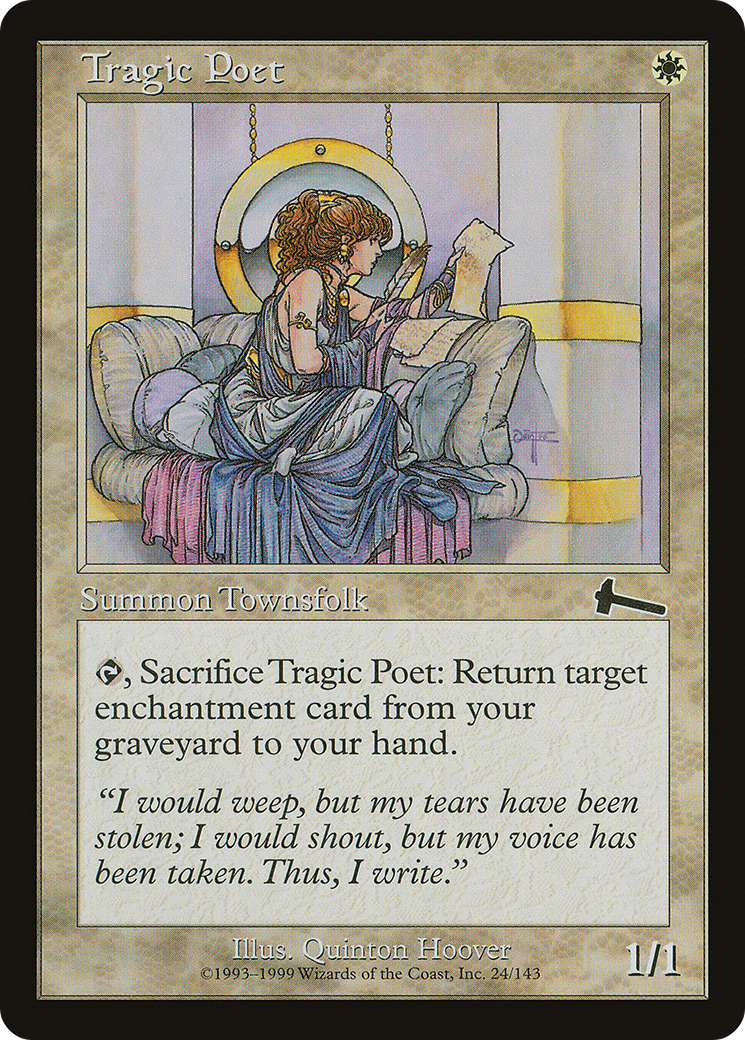 Tragic Poet (ULG-024) - Urza's Legacy